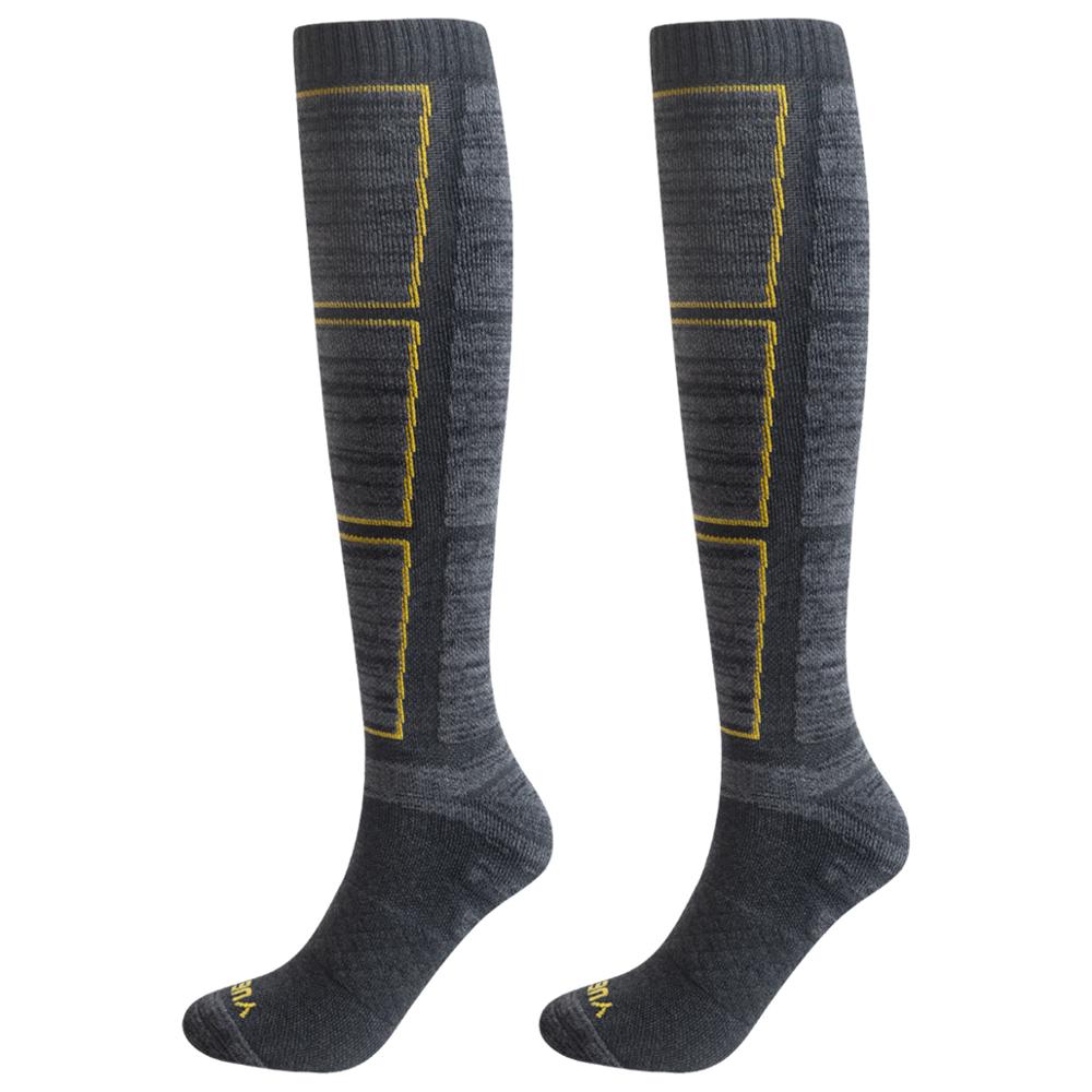 2Pair High Quality Cotton Cushioned Snowboarding Skiing Socks Winter Thick Warm Thermal Sports Ski Socks Size 36-44