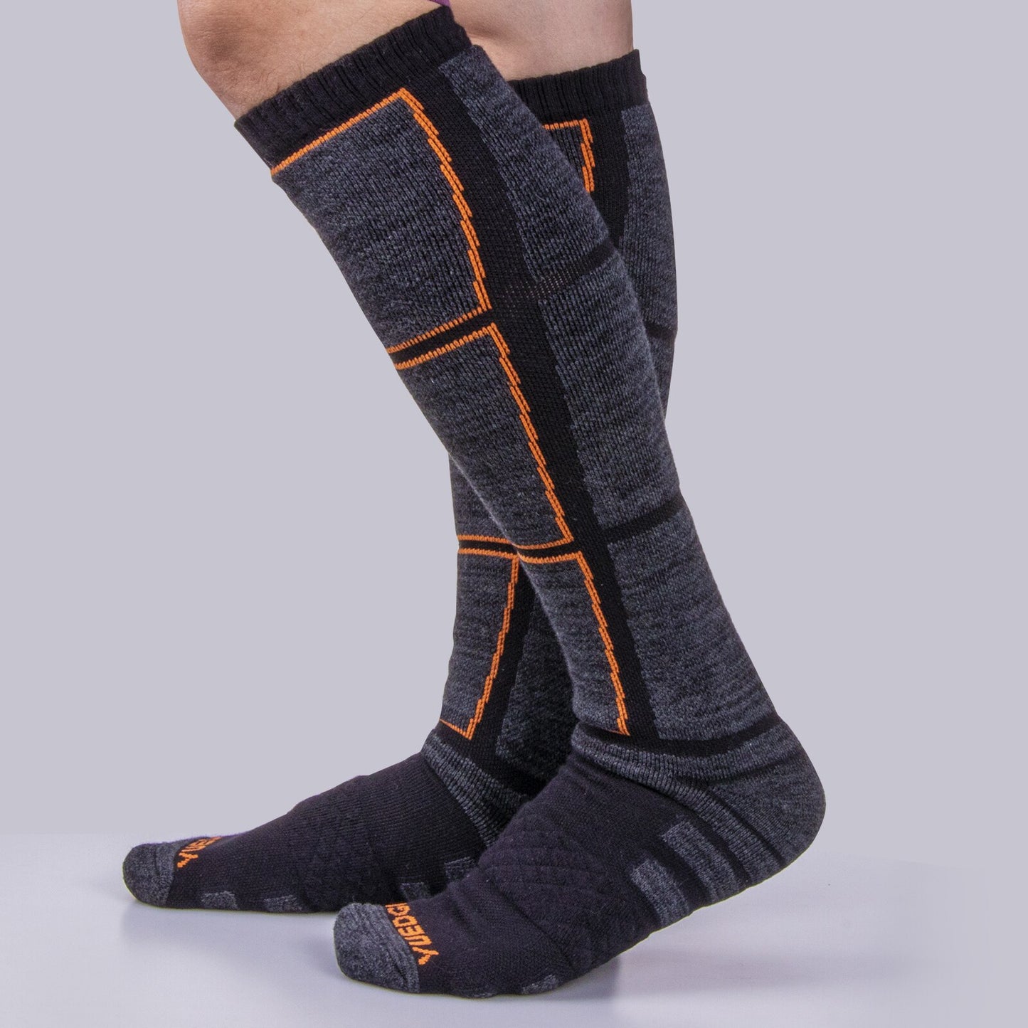 2Pair High Quality Cotton Cushioned Snowboarding Skiing Socks Winter Thick Warm Thermal Sports Ski Socks Size 36-44