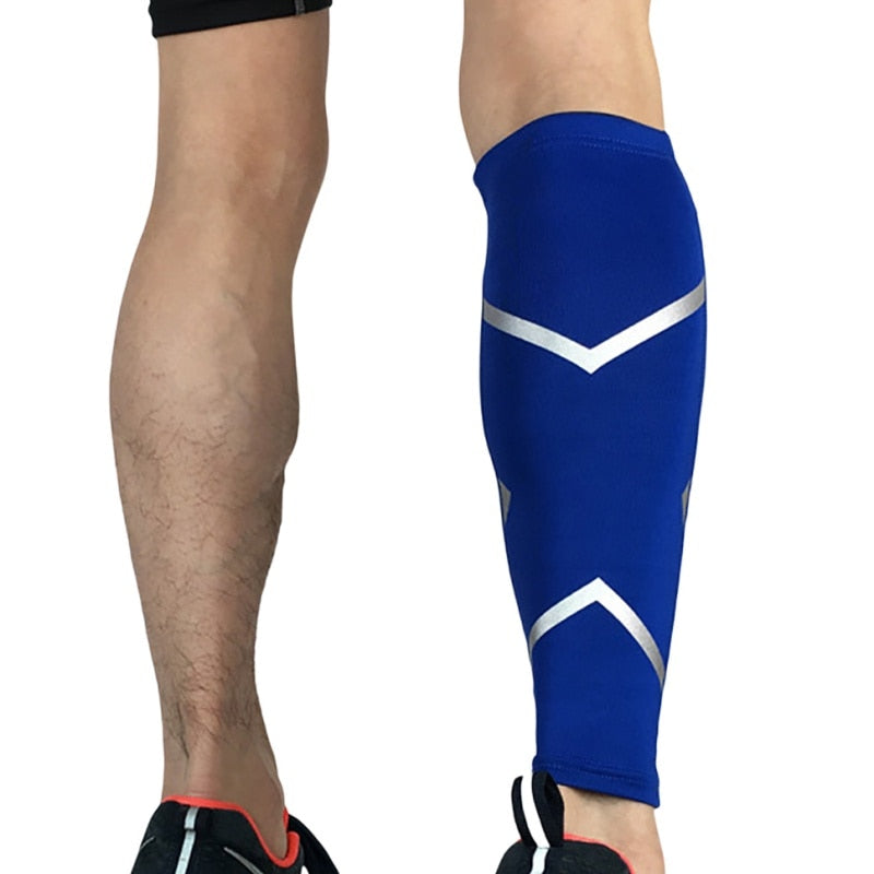 1PC Sports Leg Compression Sleeves Basketball Knee Brace Protect Calf and Shin Splint Support for Men Women