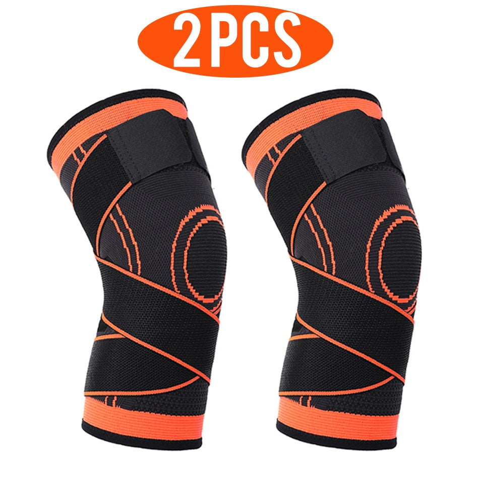 1/2 PCS Knee Pads Braces Sports Support Kneepad Men Women for Arthritis Joints Protector Fitness Compression Sleeve