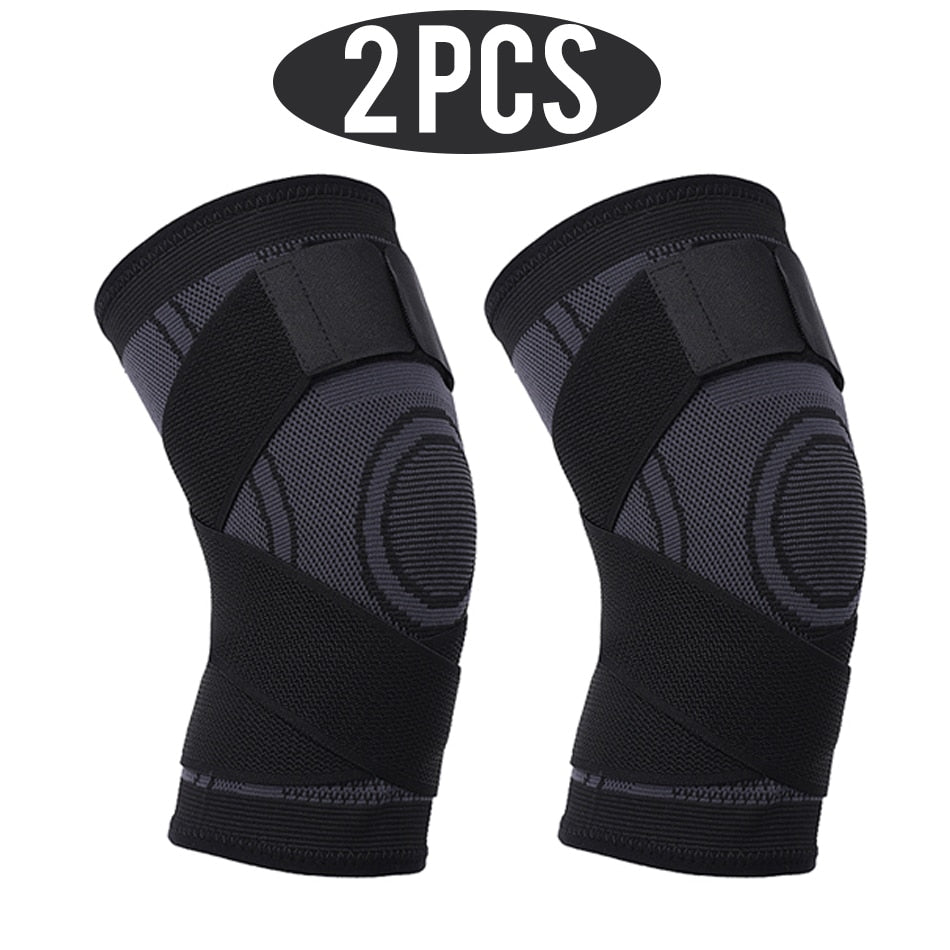 1/2 PCS Knee Pads Braces Sports Support Kneepad Men Women for Arthritis Joints Protector Fitness Compression Sleeve
