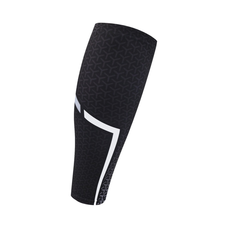 1PC Sports Leg Compression Sleeves Basketball Knee Brace Protect Calf and Shin Splint Support for Men Women