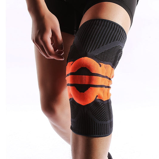 One Piece Spring Steel Stabilizer Stays Open-Patella Knee Brace Support Pad Protector for Stability Minor Patella Instability