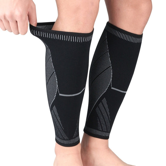 1PC Sports Leg Compression Sleeves Basketball Knee Brace Protect Calf and Shin Splint Support for Men Women
